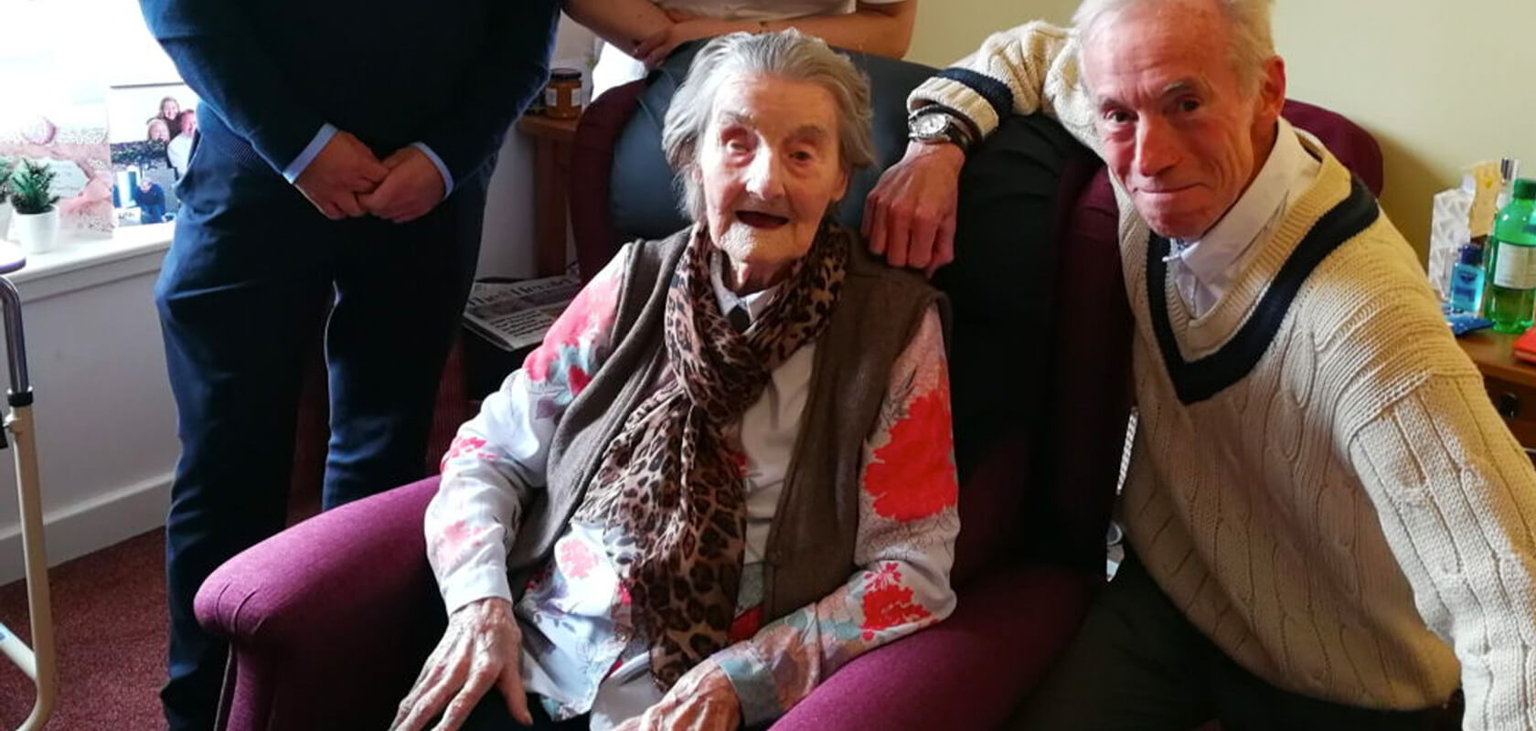 Recliners Chair Gifted to Scotland’s Oldest Woman