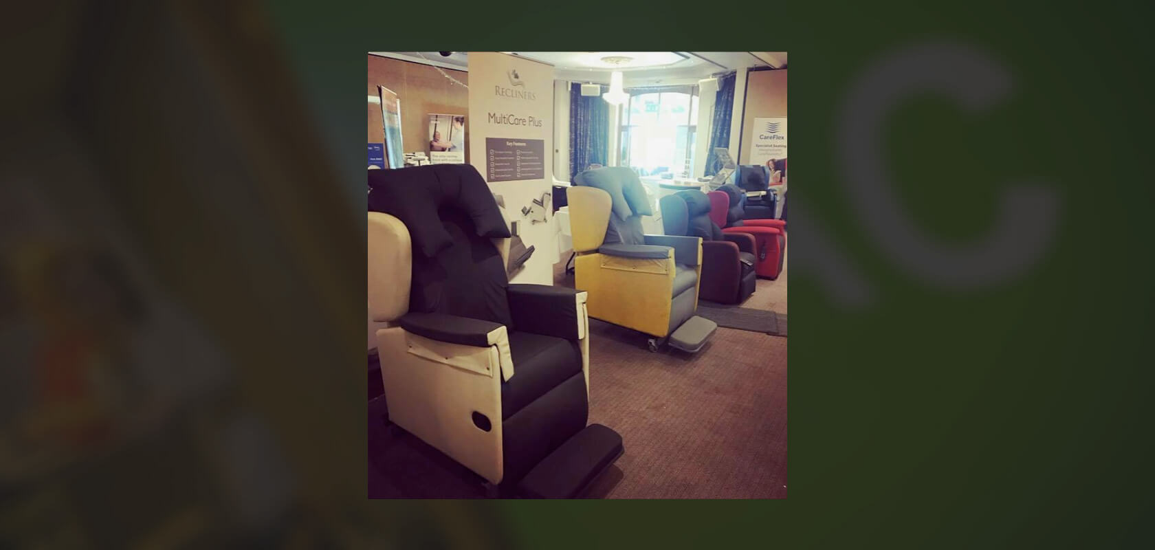 Recliners at OTAC 2018 in Llanelli